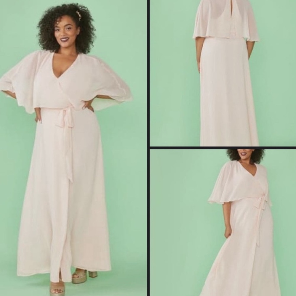 ModCloth Wrapped in Rapture Maxi Dress Size Small - Picture 2 of 4